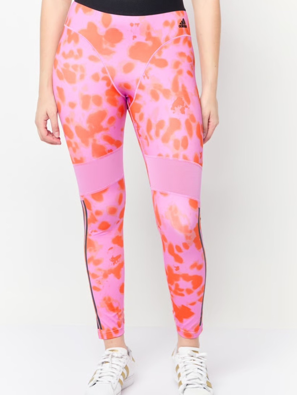 Adidas Hyperglam Printed Leggings NWT Large